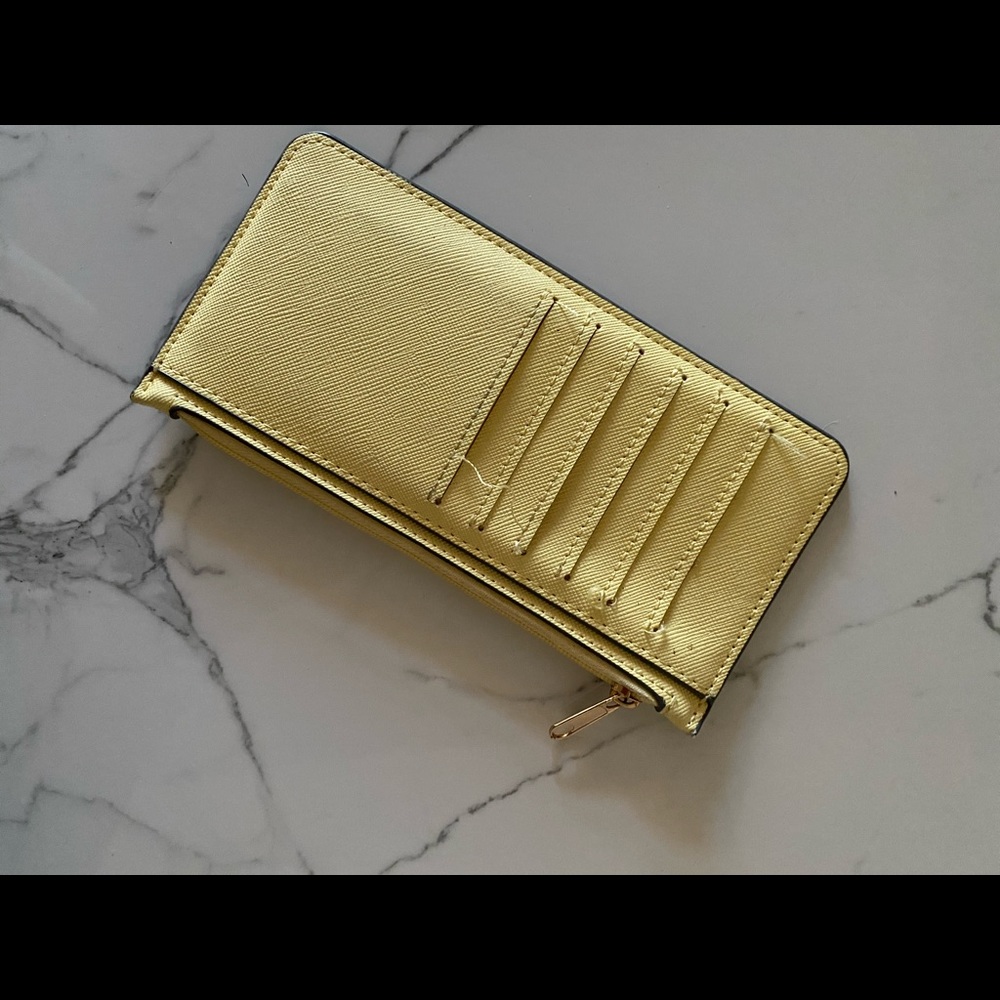 A New Day Yellow Wallet